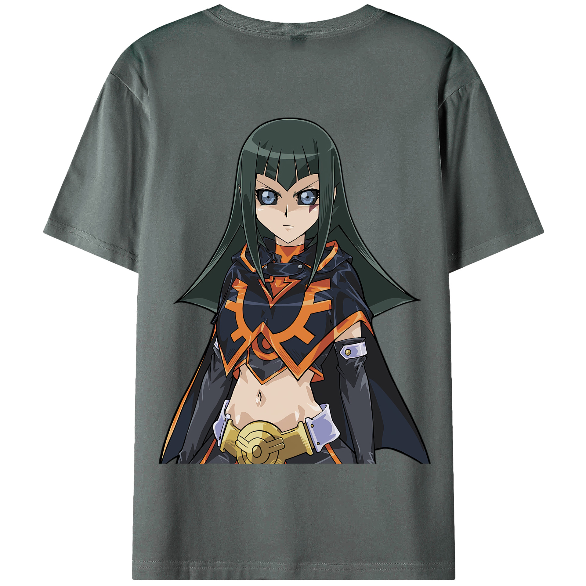 （画像用） 遊☆戯☆王 Yu-Gi-Oh! 綿100％半袖Tシャツ（背面プリント）